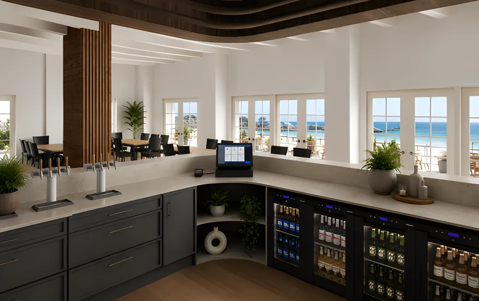 The bar