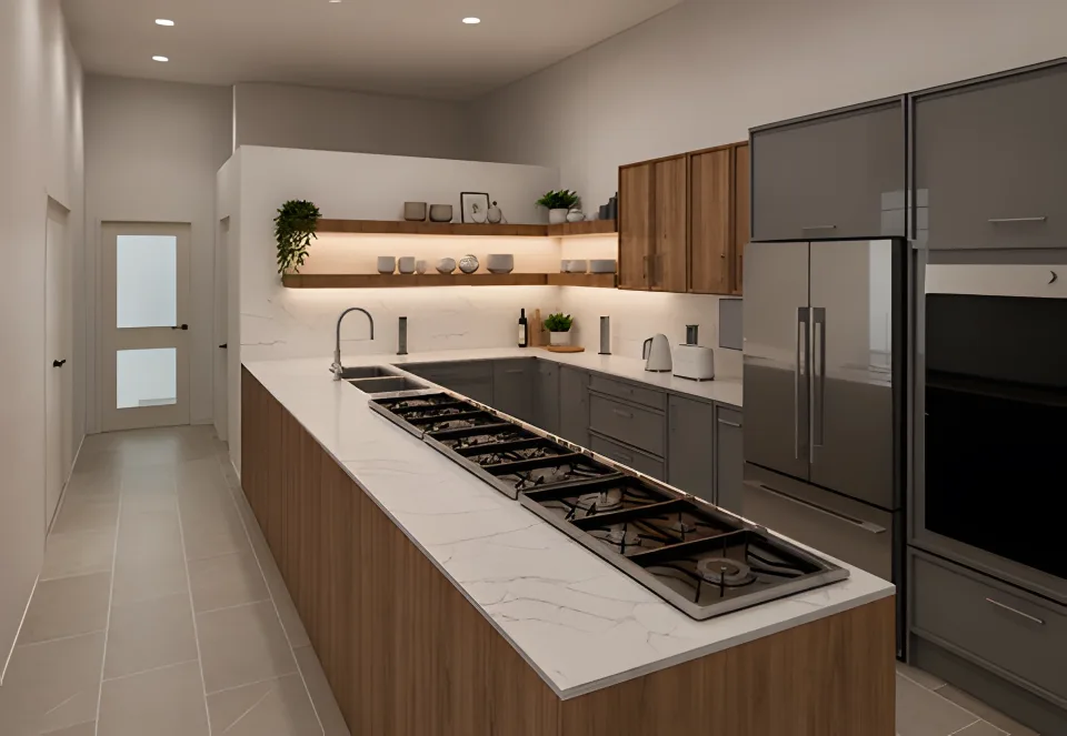 The kitchen