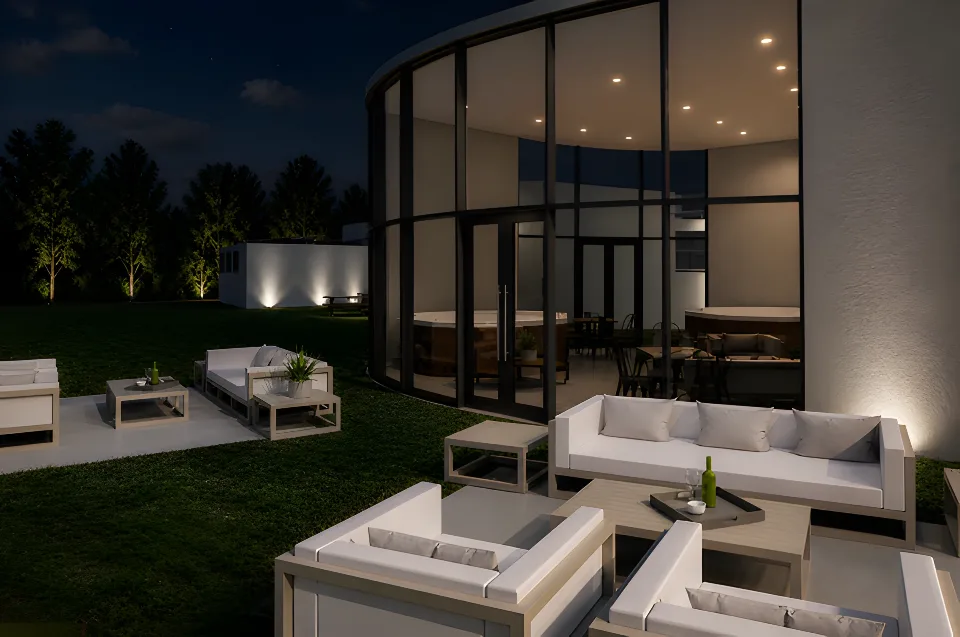 The outside social hub