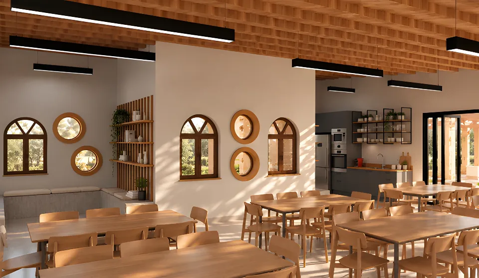 Casual eating space